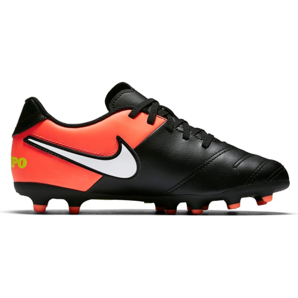 NIKE Big Kids' Junior Tiempo Rio III Firm Ground Soccer Cleats