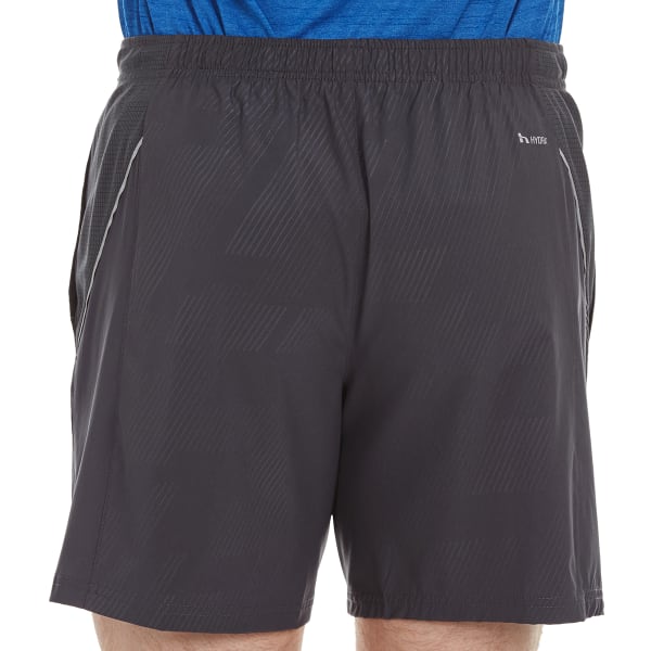 HIND Men's Solid Woven 7 in. Shorts with Briefs