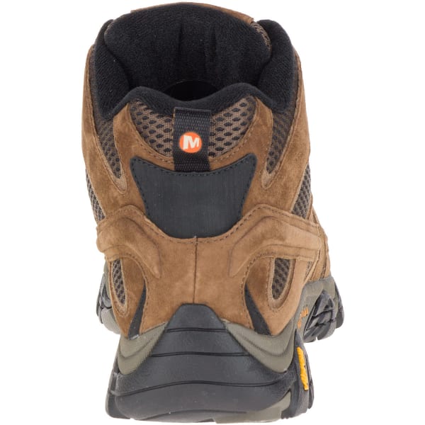 MERRELL Men's Moab 2 Mid Waterproof Hiking Boots, Earth