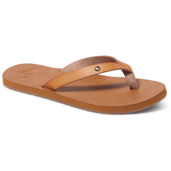 ROXY Women's Jyll Flip Flops, Tan