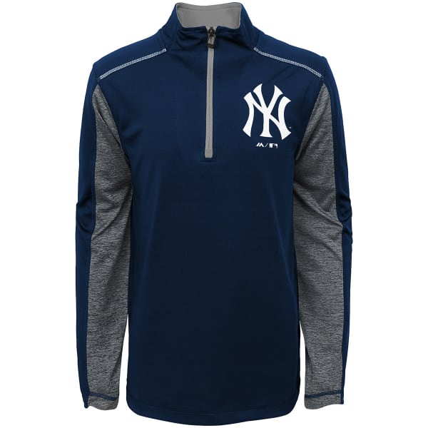 NEW YORK YANKEES Boys' Club Series 1/4 Zip Fleece Pullover