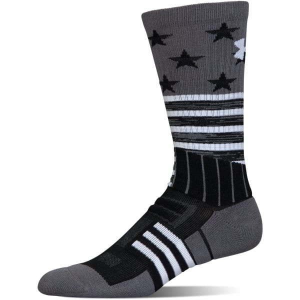 UNDER ARMOUR Men's Unrivaled Stars and Stripes Crew Socks