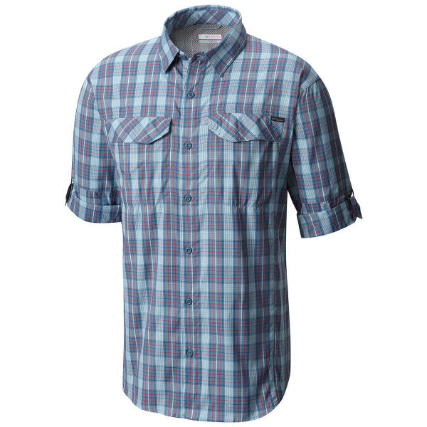 COLUMBIA Men's Silver Ridge Lite Plaid Long-Sleeve Shirt