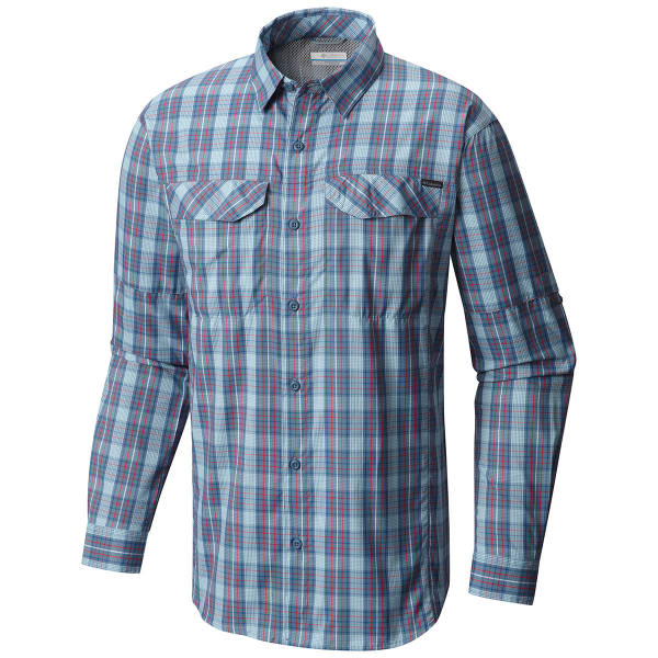 COLUMBIA Men's Silver Ridge Lite Plaid Long-Sleeve Shirt