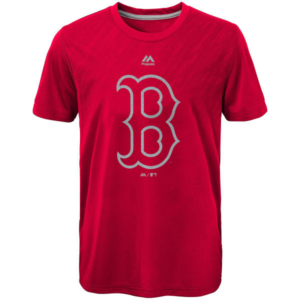 BOSTON RED SOX Boys' Geo Fuse Fade Short-Sleeve Tee