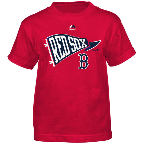 BOSTON RED SOX Boys' Team Pennant Short-Sleeve Tee