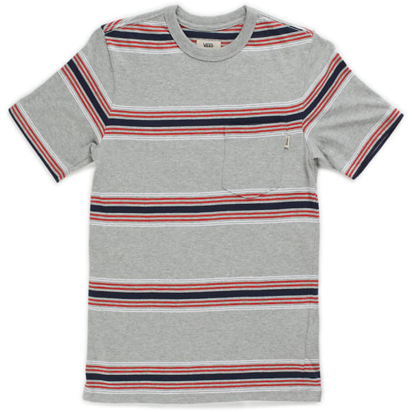 VANS Guys' Causeway Striped Knit Short-Sleeve Tee