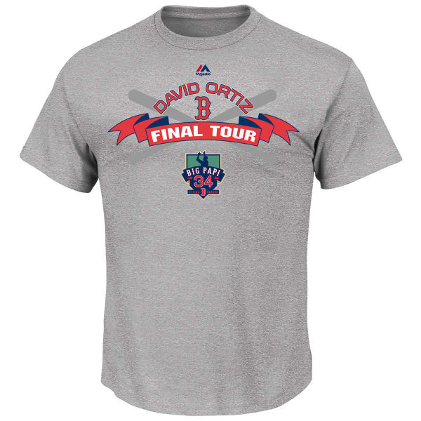 BOSTON RED SOX Men's David Ortiz Retirement Tour Short-Sleeve Tee