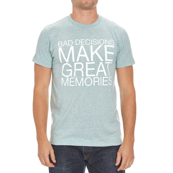 OCEAN CURRENT Guys' Bad Decisions Short Sleeve Tee