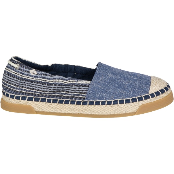 SPERRY Women's Laurel Reef Espadrille Shoes, Denim/Stripe