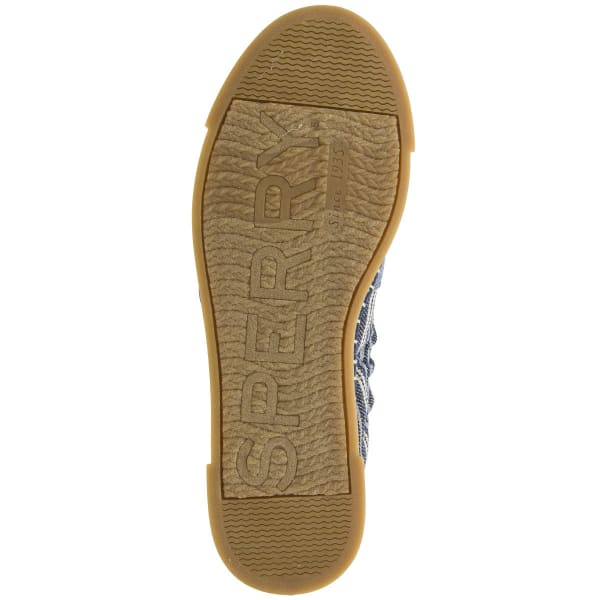 SPERRY Women's Laurel Reef Espadrille Shoes, Denim/Stripe