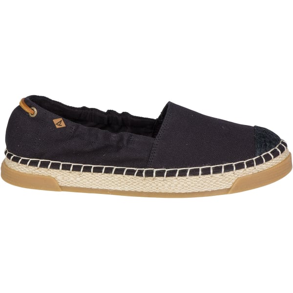 SPERRY Women's Laurel Reef Espadrille Shoes, Black