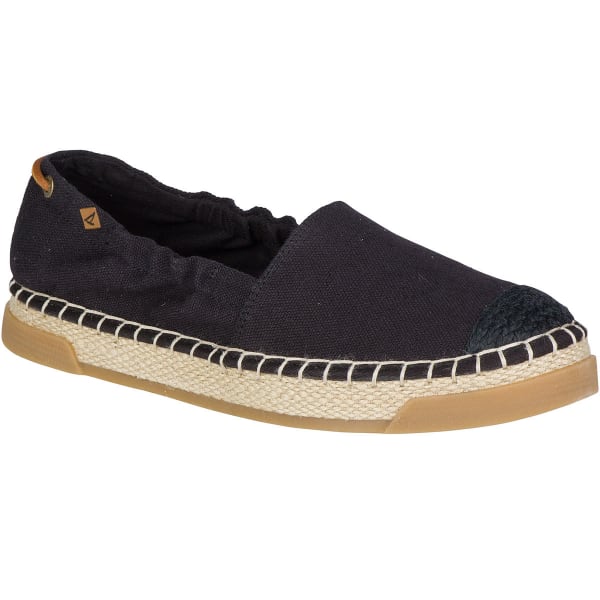 SPERRY Women's Laurel Reef Espadrille Shoes, Black