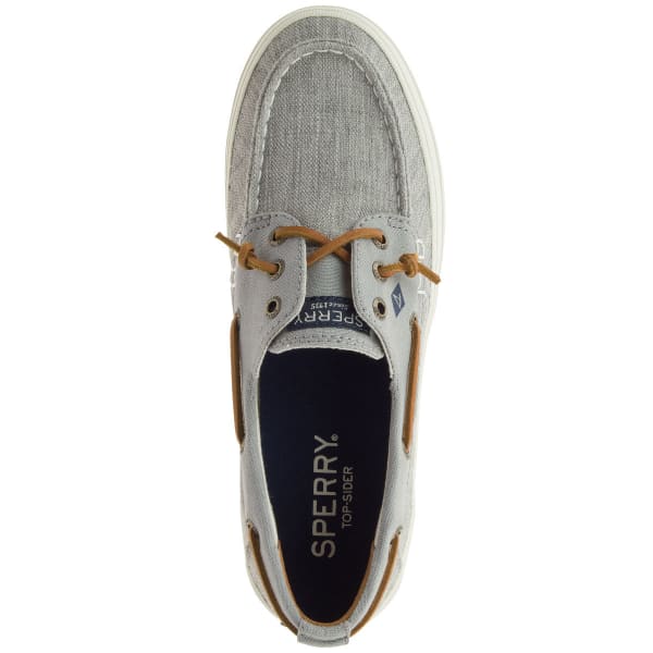 SPERRY Women's Crest Resort Linen Boat Shoes, 2-Tone Grey