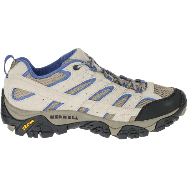 MERRELL Women's Moab 2 Ventilator Hiking Shoes, Aluminum/Marlin