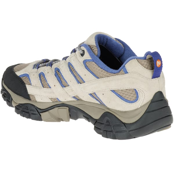 MERRELL Women's Moab 2 Ventilator Hiking Shoes, Aluminum/Marlin