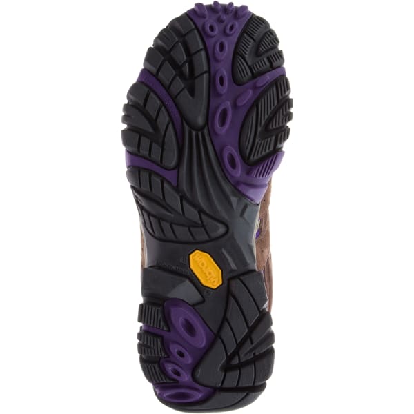 MERRELL Women's Moab 2 Vent Mid Hiking Boots, Bracken/ Purple