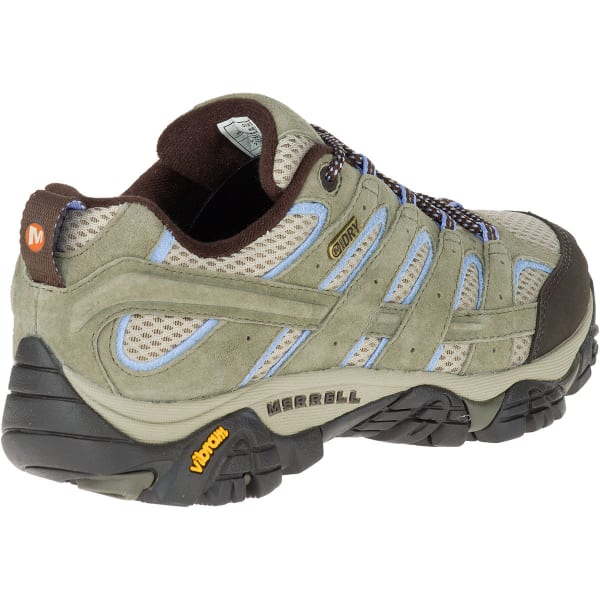 MERRELL Women's Moab 2 Low Waterproof Hiking Shoes, Dusty Olive