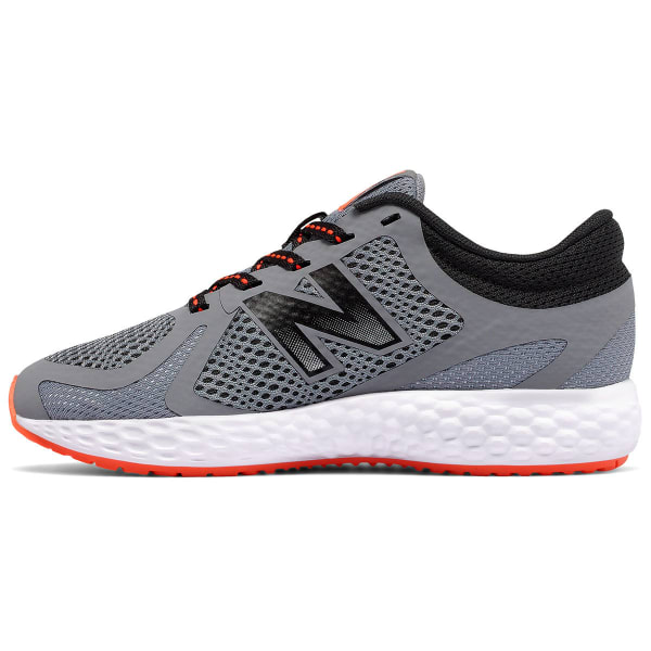 NEW BALANCE Boys' 720v4 Running Shoes, Grey/Orange