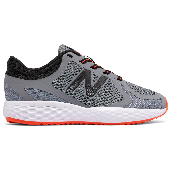 NEW BALANCE Boys' 720v4 Running Shoes, Grey/Orange