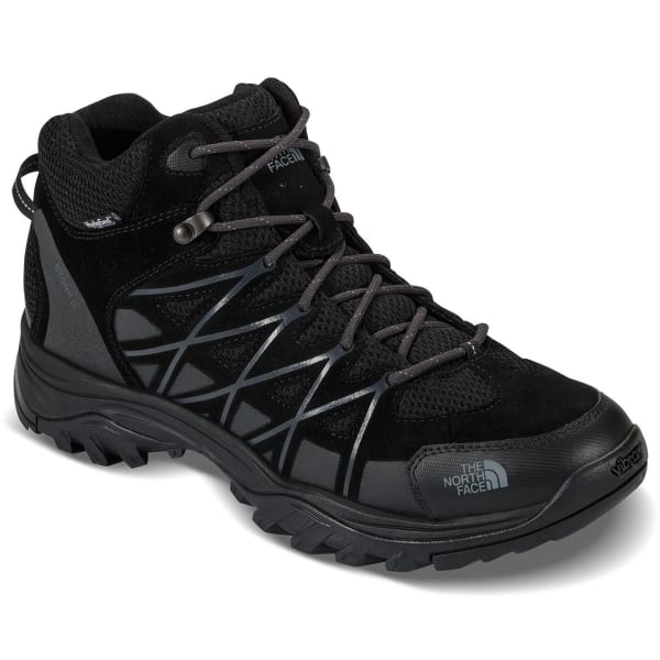 THE NORTH FACE Men's Storm III Mid Waterproof Hiking Boots, Black/Grey