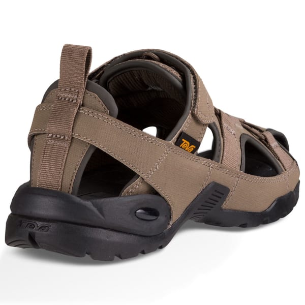 TEVA Men's Forebay 2 Closed Toe Sandals, Walnut