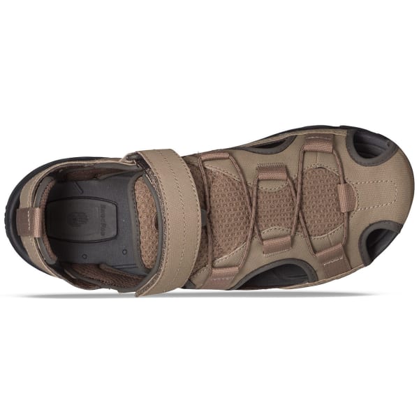 TEVA Men's Forebay 2 Closed Toe Sandals, Walnut