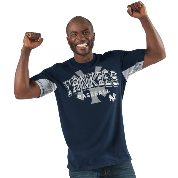 NEW YORK YANKEES Men's Double Play Hands High Short-Sleeve Tee