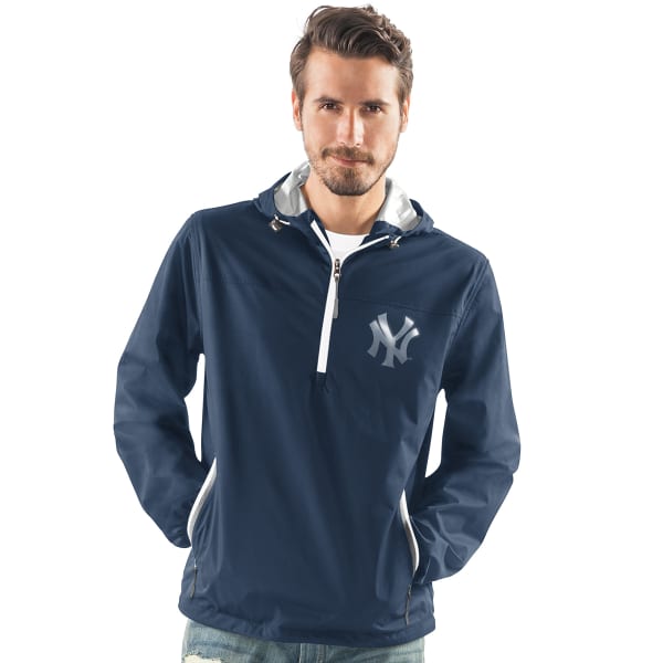 NEW YORK YANKEES Men's Maximum Half-Zip Pullover Hoodie