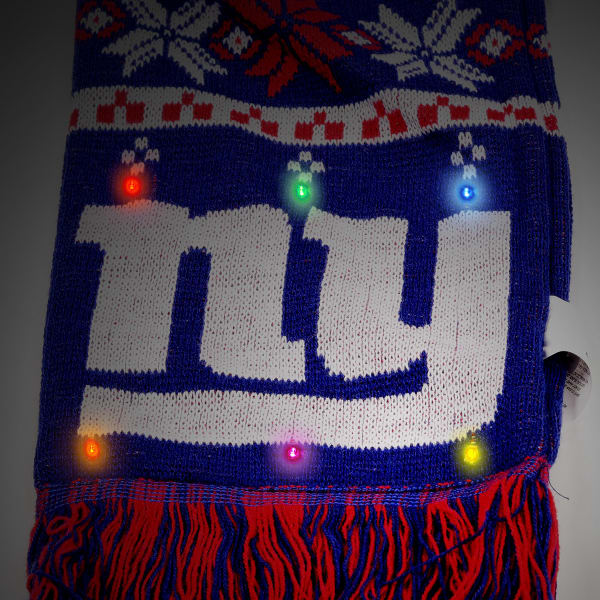 NEW YORK GIANTS Light Up Scarf