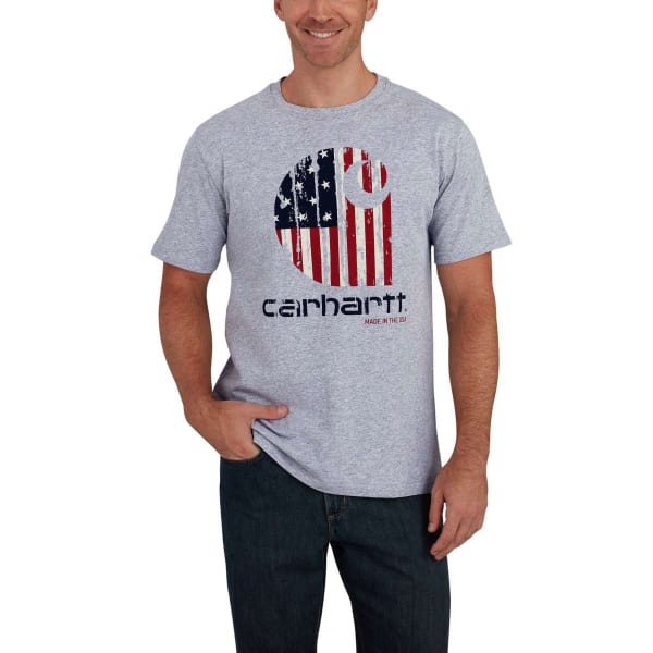 CARHARTT Men's Lubbock Graphic American Branded C Short-Sleeve Tee