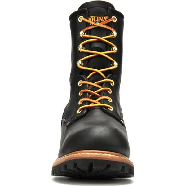 carolina logger boots black