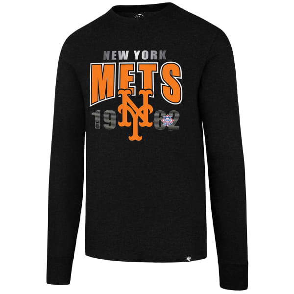 NEW YORK METS Men's '47 Club Long-Sleeve Tee