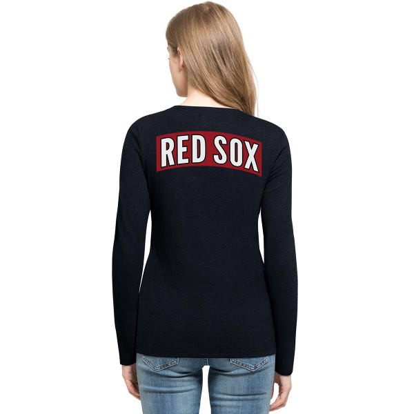 BOSTON RED SOX Women's '47 Clutch Backer Long-Sleeve Tee