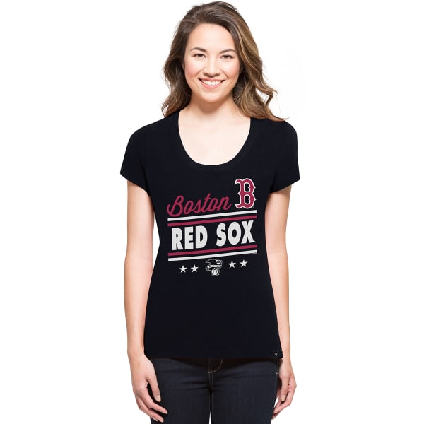 BOSTON RED SOX Women's 47 Splitter Scoop Short-Sleeve Tee