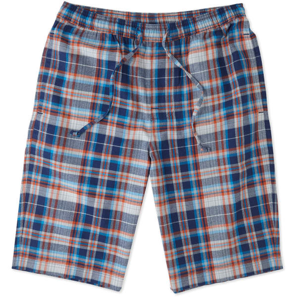 LIFE IS GOOD Men's Plaid Sleep Shorts