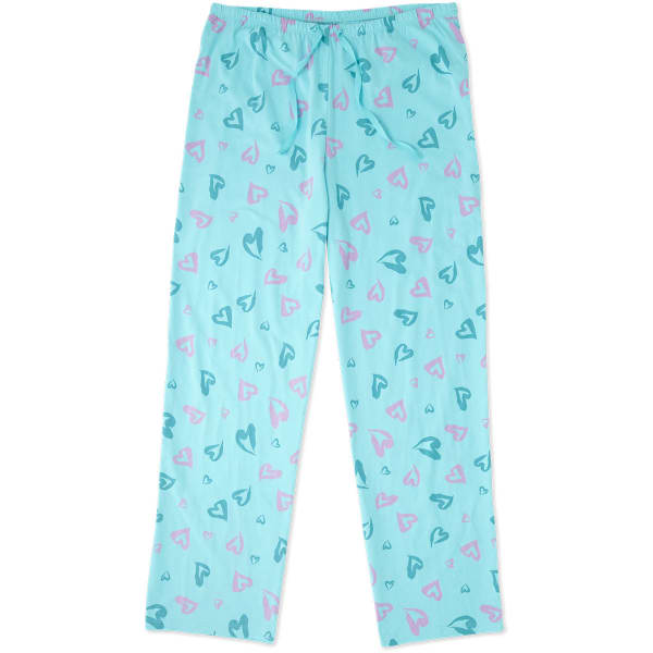 LIFE IS GOOD Women's Heart Jersey Sleep Pants