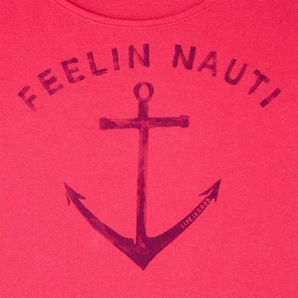 LIFE IS GOOD Women's Feelin Nauti Sleep Tee Dress