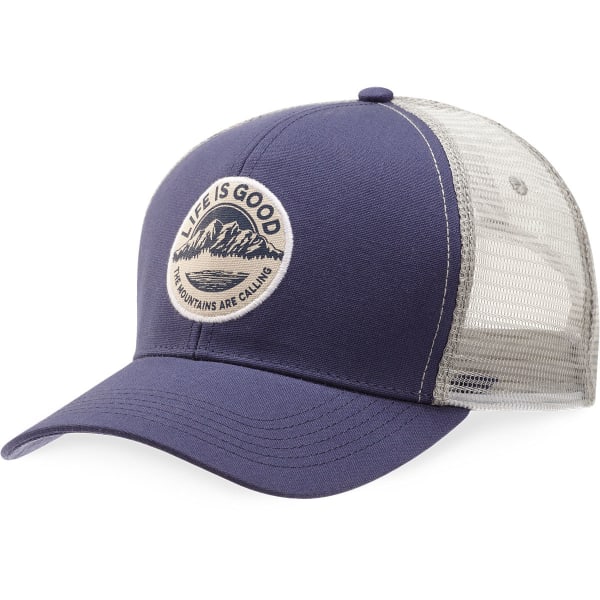 LIFE IS GOOD Mountain Hard Mesh Back Chill Cap