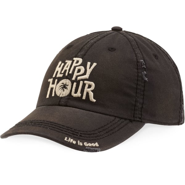 LIFE IS GOOD Men's Happy Hour Sunwashed Chill Cap