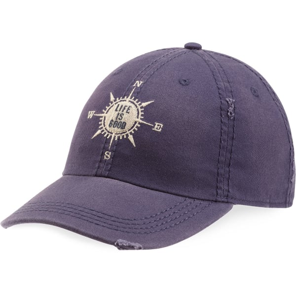 LIFE IS GOOD Women's Compass Sunwashed Chill Cap