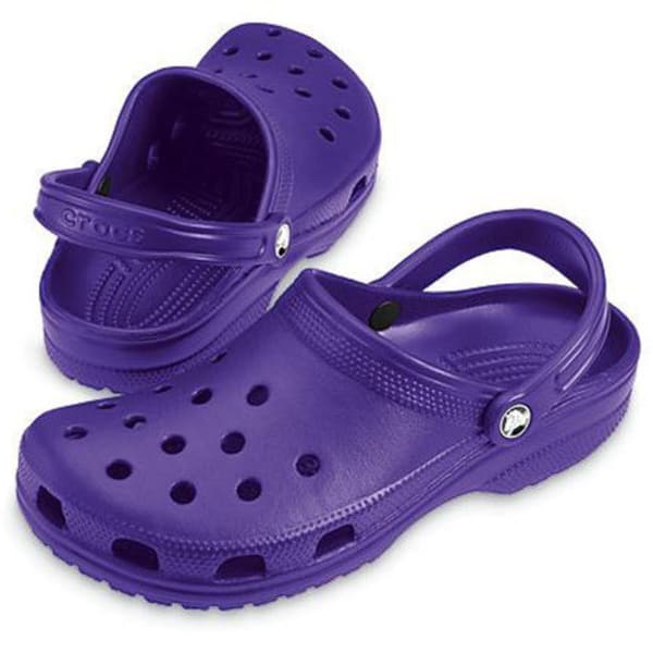 CROCS Adult Classic Clogs, Ultraviolet