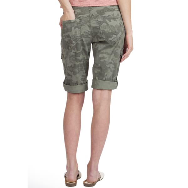 UNIONBAY Women's Jamee Camo Cargo Skimmer Shorts