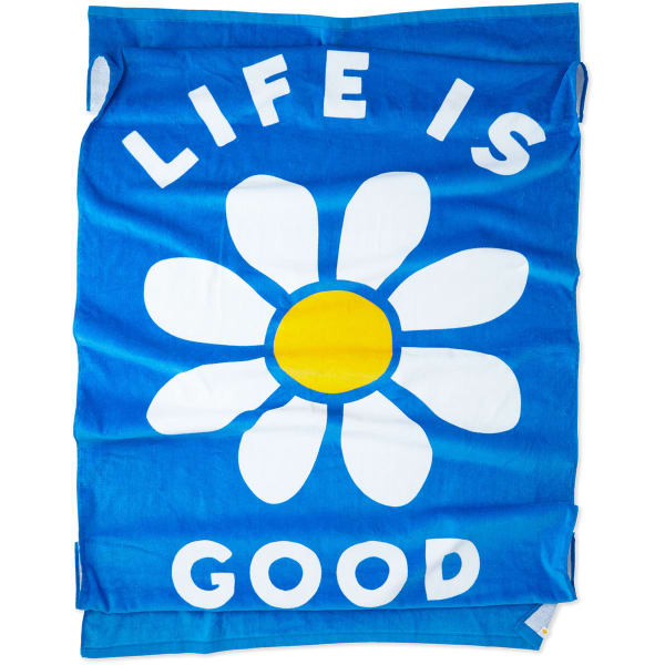 LIFE IS GOOD Daisy Beach Towel