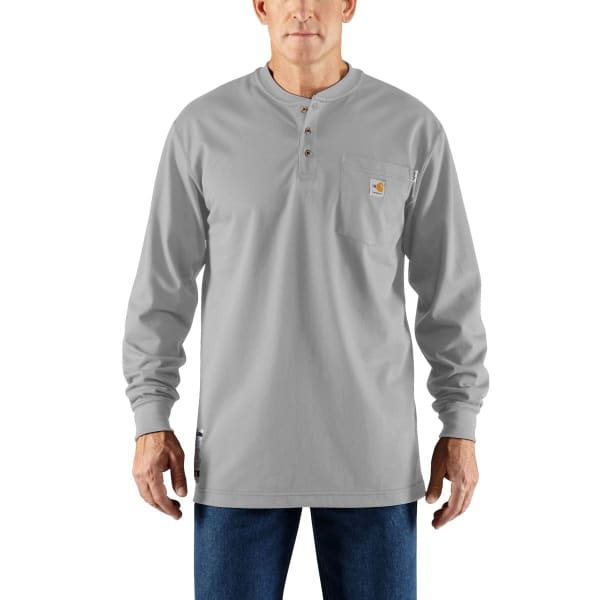 CARHARTT Men's Flame-Resistant Long-Sleeve Henley