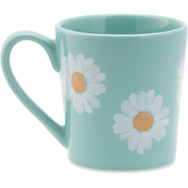 LIFE IS GOOD Daisy Watercolor Everyday Mug