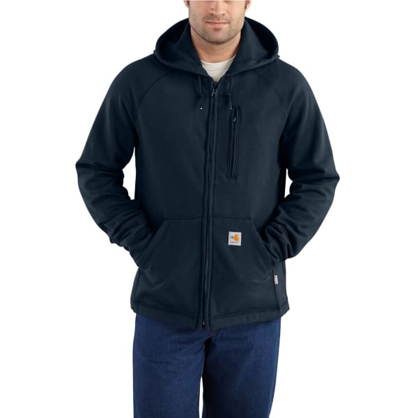 CARHARTT Force Rugged Flex Hooded Full-Zip Fleece, Extended Sizes