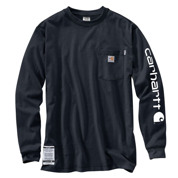 CARHARTT Force Graphic Long-Sleeve T-Shirt, Extended Sizes