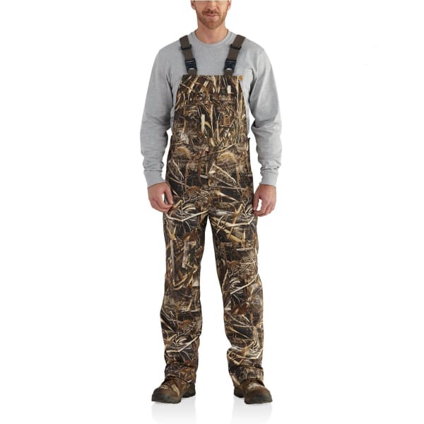 CARHARTT Camo Shoreline Bib Overalls