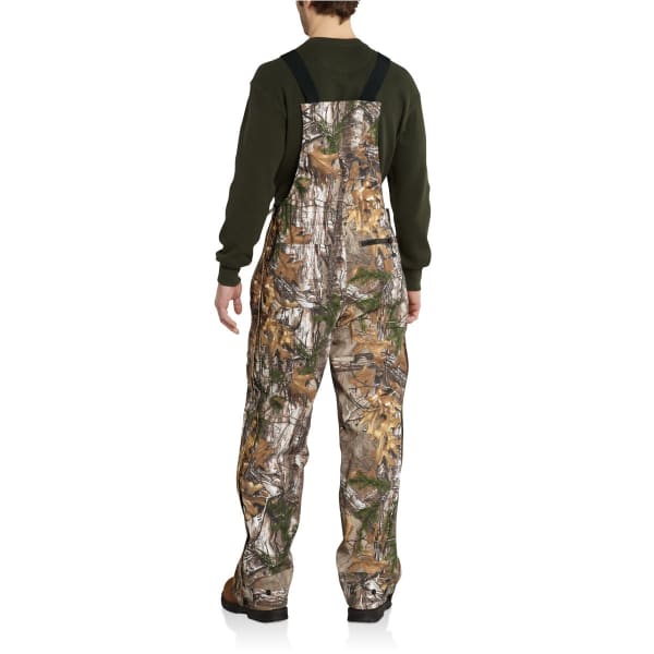 CARHARTT Camo Shoreline Bib Overalls, Extended Sizes